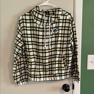 Green Bay Packers Plaid Hoodie